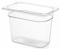 Pojemniki i kosze gastronomiczne - Hendi Pojemnik GN 1/4 z poliwęglanu - 2,8l - PROFI LINE 861622 - miniaturka - grafika 1