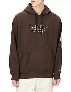 Volcom Męska bluza polarowa, brązowa, S, brązowy, S - Bluzy męskie - miniaturka - grafika 1