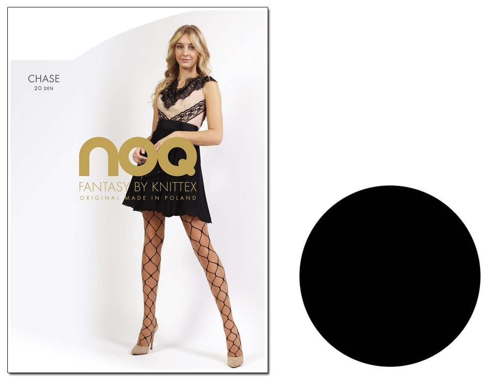 Rajstopy Wzorzyste Wzór Duża Kabaretka Nero 3