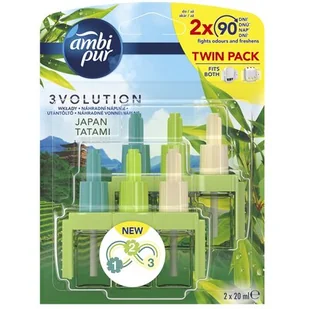 Ambi Pur 3 Volution Wkład 2pack Japan Tatami - Odświeżacze powietrza - miniaturka - grafika 1