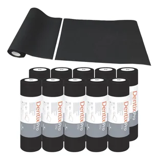 Serweta dentystyczna na rolce 33cm x 48cm czarna podfoliowana 54g DentixPro 400szt - Sprzęt i akcesoria stomatologiczne - miniaturka - grafika 1