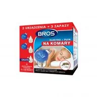 Zwalczanie i odstraszanie szkodników - Bros Elektro + Płyn na komary (2 urządzenia + 3 zapasy) - miniaturka - grafika 1
