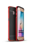Etui i futerały do telefonów - IPAKY HYBRID Samsung Galaxy S6 czerwony - miniaturka - grafika 1