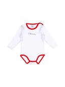 Body dla niemowląt - Niemowlęce body z długim rękawem białe Olimpias r.80 - miniaturka - grafika 1