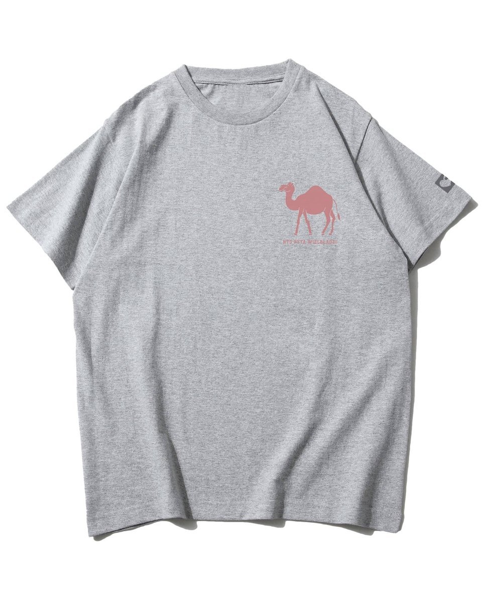 Koszulka oversize Wielbłądzi Humor Śmieszne Zwierzęta Szara 3XL