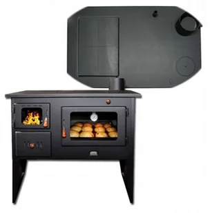 Piec kuchenka kuchnia westfalka z płaszczem wodnym i piekarnikiem 16kW (średnica wylotu spalin: 130 mm) - spełnia anty-smogowy EkoProjekt 04482077 - Kuchnie węglowe - miniaturka - grafika 7