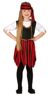 Stroje karnawałowe - Strój Korsarz Dla Dziewczynki-128 - miniaturka - grafika 1