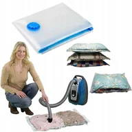 Pokrowce na ubrania - WOREK PRÓŻNIOWY 100 x 70 WORKI PRÓŻNIOWE DO UBRAŃ - miniaturka - grafika 1