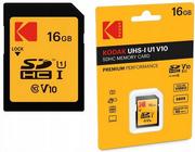 Karty pamięci - Kodak SDHC 16GB (EKMSD16GHC10K) - miniaturka - grafika 1