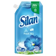 Środki do prania - SILAN Płyn do zmiękczania tkanin KONCENTRAT 594 ml (54 prania) FRESH SKY - miniaturka - grafika 1