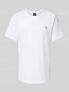 T-shirt z nadrukiem z logo - Koszulki męskie - miniaturka - grafika 1