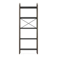 Regały - Czarny regał w dekorze orzecha 61x170 cm Bellwood – Umbra - miniaturka - grafika 1