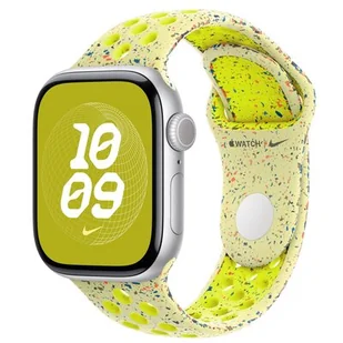 Pasek do Apple Watch Nike (38/40/41/42mm) M/L Promienny zielono-żółty - Akcesoria do smartwatchy - miniaturka - grafika 1