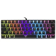 Klawiatury - White Shark Ashiko-2 black US ASHIKO-2-B-US-RED.SW - miniaturka - grafika 1