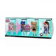 Lalki dla dziewczynek - MGA Entertainment Lalki L.O.L. Surprise OMG 4-pak GXP-794156 - miniaturka - grafika 1