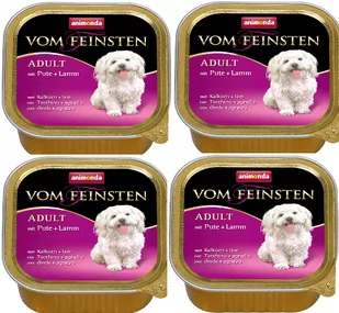 Animonda Dog Vom Feinsten Adult smak: indyk i jagnięcina 6 x 150g - Mokra karma dla psów - miniaturka - grafika 1