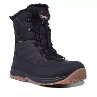 Buty dla chłopców - Śniegowce Icepeak Alofi 72268 100 I Black 990 - miniaturka - grafika 1