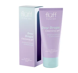 FLUFF In Your Soul Dew Drops Żel Do Mycia Twarzy Z Ametystem I Niacynamidem, 100ml - Żele do mycia twarzy - miniaturka - grafika 1