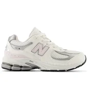 Buty dla dziewczynek - Buty dziecięce New Balance PC2002PN - białe - miniaturka - grafika 1