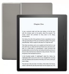 Amazon Kindle Oasis 3 8GB Grafit bez reklam - Czytniki ebooków - miniaturka - grafika 1