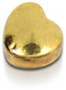 Piercing - Kolczyki heart złoto Studex Plus - miniaturka - grafika 1