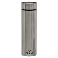Shakery i bidony sportowe - Rockle, Butelka Termiczna Z Wyświetlaczem Led, Srebrna, 400 ml - miniaturka - grafika 1
