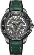 Zegarki męskie - Zegarek męski KENNETH COLE KCWGR2220902 zielony sportowy - miniaturka - grafika 1