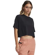 Koszulki i topy damskie - Damska Koszulka z krótkim rękawem UNDER ARMOUR UA RIVAL SS 1389721-001 – Czarny - miniaturka - grafika 1