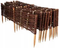 Ogrodzenia - 10X Palisada Obrzeże Płotek Wiklinowy Ogród 100X20 - miniaturka - grafika 1