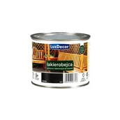 Farby i impregnaty do drewna - LuxDecor Lakierobejca czarny 0,2 l - miniaturka - grafika 1