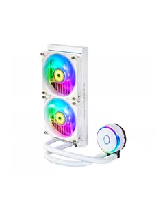 Cooler Master PL240 Flux Kolor: BIAŁY Edition 240mm, water cooling (Kolor: BIAŁY) - Chłodzenie wodne - miniaturka - grafika 1