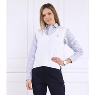 Kamizelki damskie - POLO RALPH LAUREN Kamizelka | Regular Fit - miniaturka - grafika 1