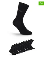 Skarpetki męskie - Fila Skarpety (9 par) w kolorze czarnym - miniaturka - grafika 1