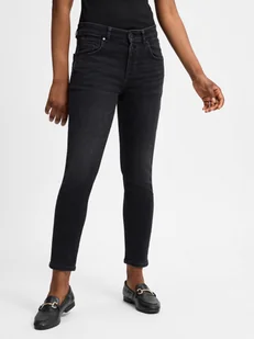 Marc O'Polo Dżinsy - Theda Kobiety Bawełna czarny jednolity, 26-32 - Spodnie damskie - miniaturka - grafika 1