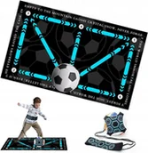 Piłki dla dzieci - MATA DO PIŁKI NOŻNEJ 60 x 90cm TRENER PIŁKI NOŻNEJ AMORTYZUJĄCA MATA PIŁKA - miniaturka - grafika 1