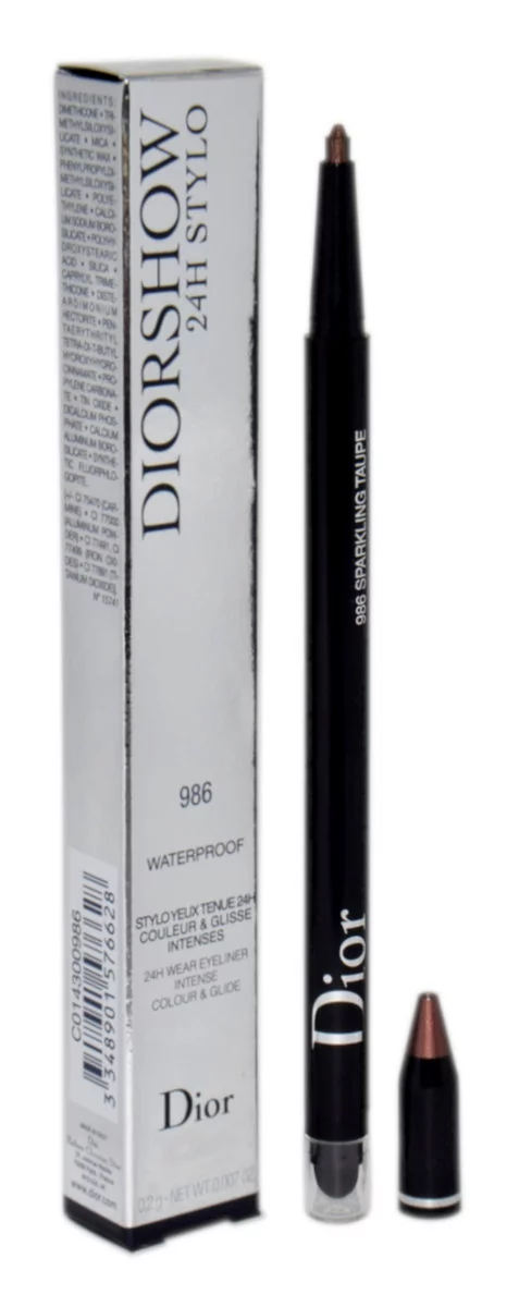 Dior Diorshow 24H Stylo Waterproof Eyeliner 986 Sparkling Taupe 0,2G
