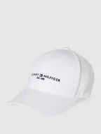 Czapki męskie - Czapka z daszkiem z wyhaftowanym logo - miniaturka - grafika 1