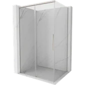 Kabiny prysznicowe - Mexen Rox kabina prysznicowa rozsuwana 155 x 90 cm, transparent, nikiel szczotkowany - 8C2-155-090-97-00 - miniaturka - grafika 1