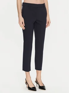 Marella Chinosy Miele 2513131021 Granatowy Slim Fit - Spodnie damskie - miniaturka - grafika 1