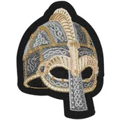 Odzież taktyczna i umundurowanie - Naszywka M-Tac Viking Helmet - Black (51325002) - miniaturka - grafika 1