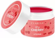Balsamy do ust - CLARESA - SHY CHERRY LIP SCRUB - Wiśniowy peeling do ust - 15 g - miniaturka - grafika 1