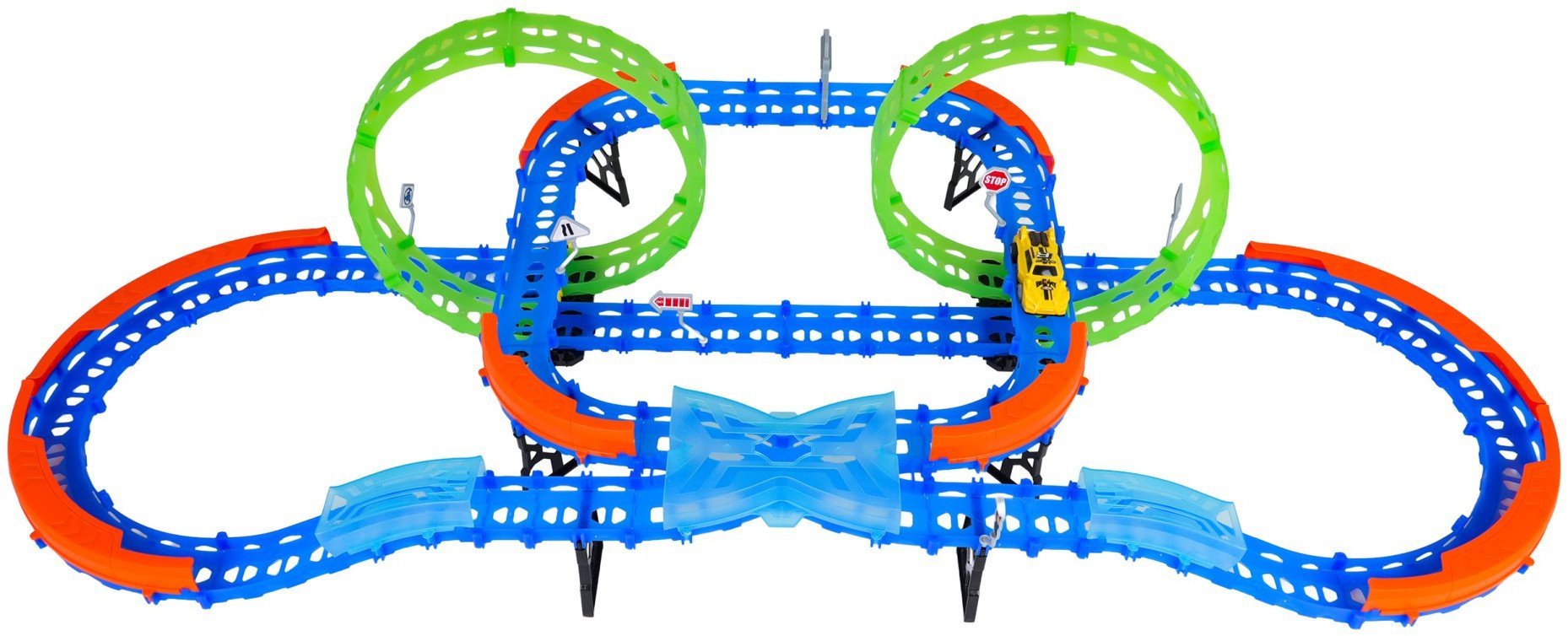 Tor Wyścigowy Świecący w Ciemności 63el.