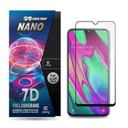 Szkła hartowane na telefon - Crong 7D Nano Flexible Glass - Szkło hybrydowe 9H na cały ekran Samsung Galaxy A40 - miniaturka - grafika 1