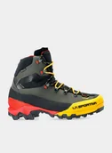 Buty trekkingowe męskie - Buty trekkingowe La Sportiva Aequilibrium LT GTX - yellow/black - miniaturka - grafika 1