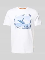 Koszulki męskie - T-shirt z nadrukowanym motywem - miniaturka - grafika 1