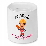 Skarbonki - Skarbonka dla Juliana na Urodziny Idealny Prezent z Nadrukiem ze Zdjęciem + Opakowanie na prezent (wzór 01) - miniaturka - grafika 1