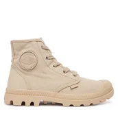 Botki damskie - Trapery Palladium Pampa Hi 92352-298-M Szary - miniaturka - grafika 1