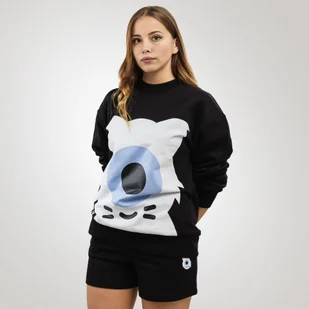 Karl Lagerfeld Bluza damska Karl Lagerfeld - Bluzy damskie - miniaturka - grafika 1