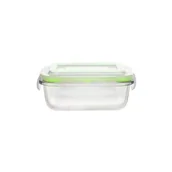Pojemniki kuchenne - Pojemniki na żywność Frigo szklany prostokątny 370 ml transparentny - miniaturka - grafika 1