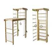 Wyposażenie sportowe i gimnastyczne - Małpiszon, drabinka gimnastyczna Winner drewno - miniaturka - grafika 1